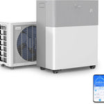Pharmics Electro – Midea PortaSplit Mobile Air Conditioner & Heat Pump, 12,000 BTU / 3.5 kW, Cooling A++ / Heating A+, 4-in-1 AC for Rooms up to 42 m² / 105 m³, Ultra-Quiet 39 dB(A)