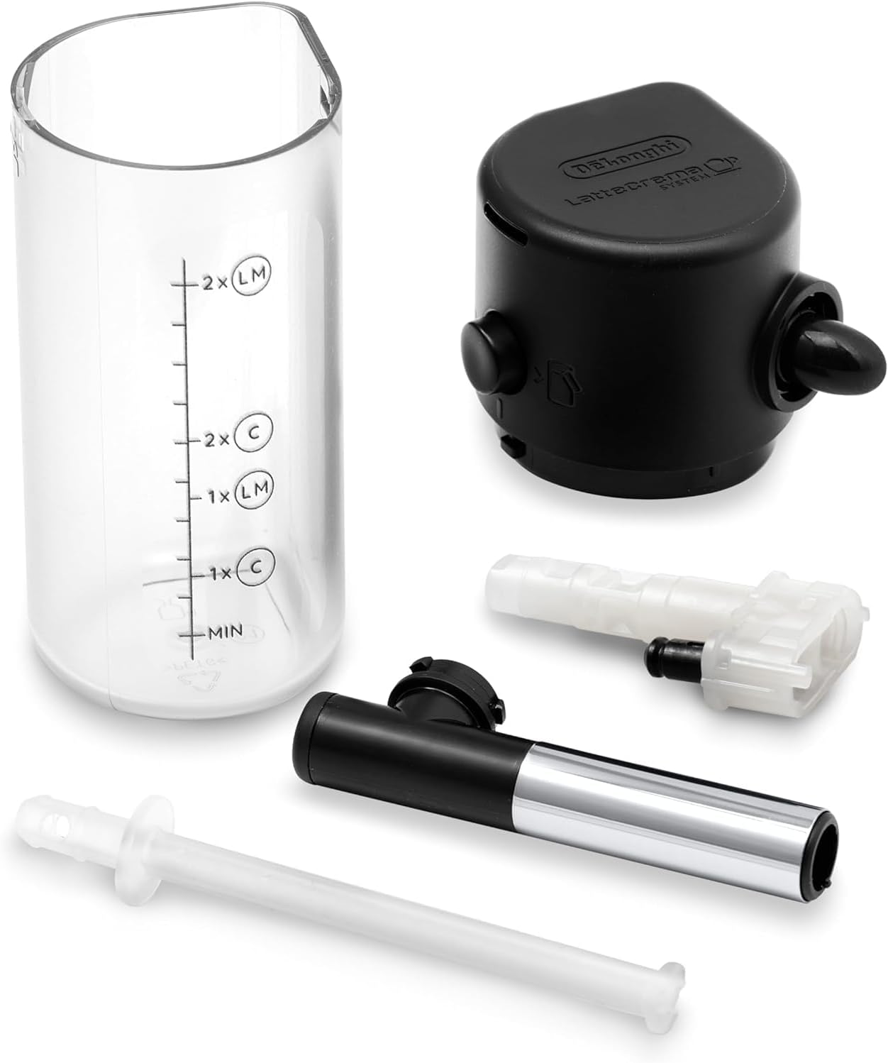 Pharmics Electro De'Longhi Magnifica Evo ECAM 292.81.B Coffee Machine with LatteCrema System, 7 Selection Buttons, Dual-Cup Function, Black