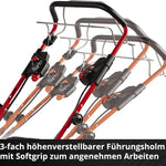 Pharmics Electro – Einhell GE-CM 36/47 S HW Li Cordless Lawn Mower Kit, 36V, 47 cm Cutting Width, Up to 700 m², Brushless Motor, Self-Propelled, 75L Grass Collector, Includes 4x 4.0Ah Batteries + 2x Twin Charger
