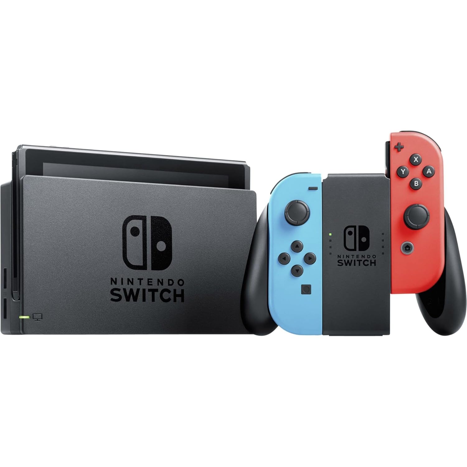 Pharmics Electro Nintendo Switch Console – Neon Red / Neon Blue