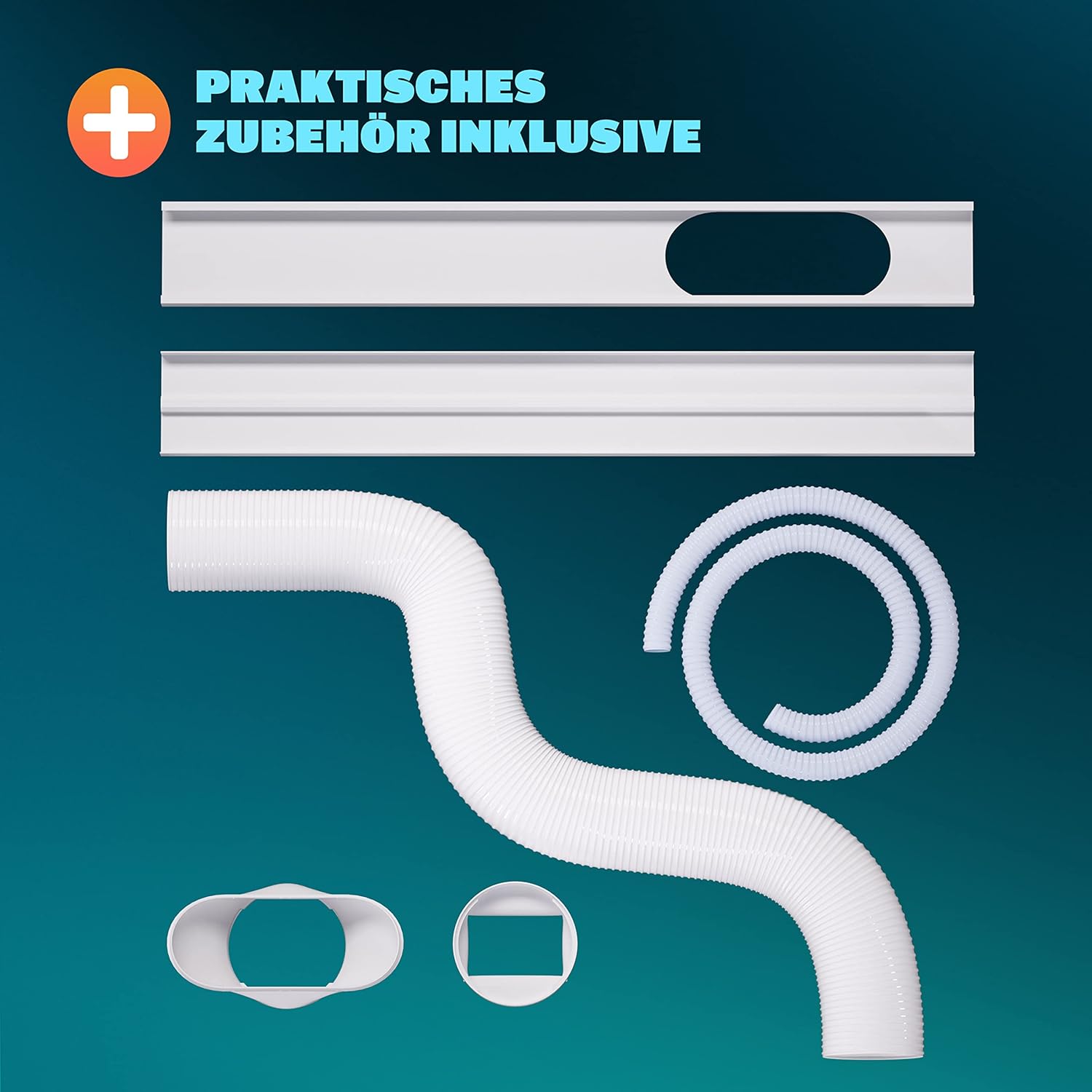 Pharmics Electro – Monzana MZKA2000 Mobile Klimaanlage 3-in-1 mit Abluftschlauch, 7000 BTU, 24h Timer & Fernbedienung