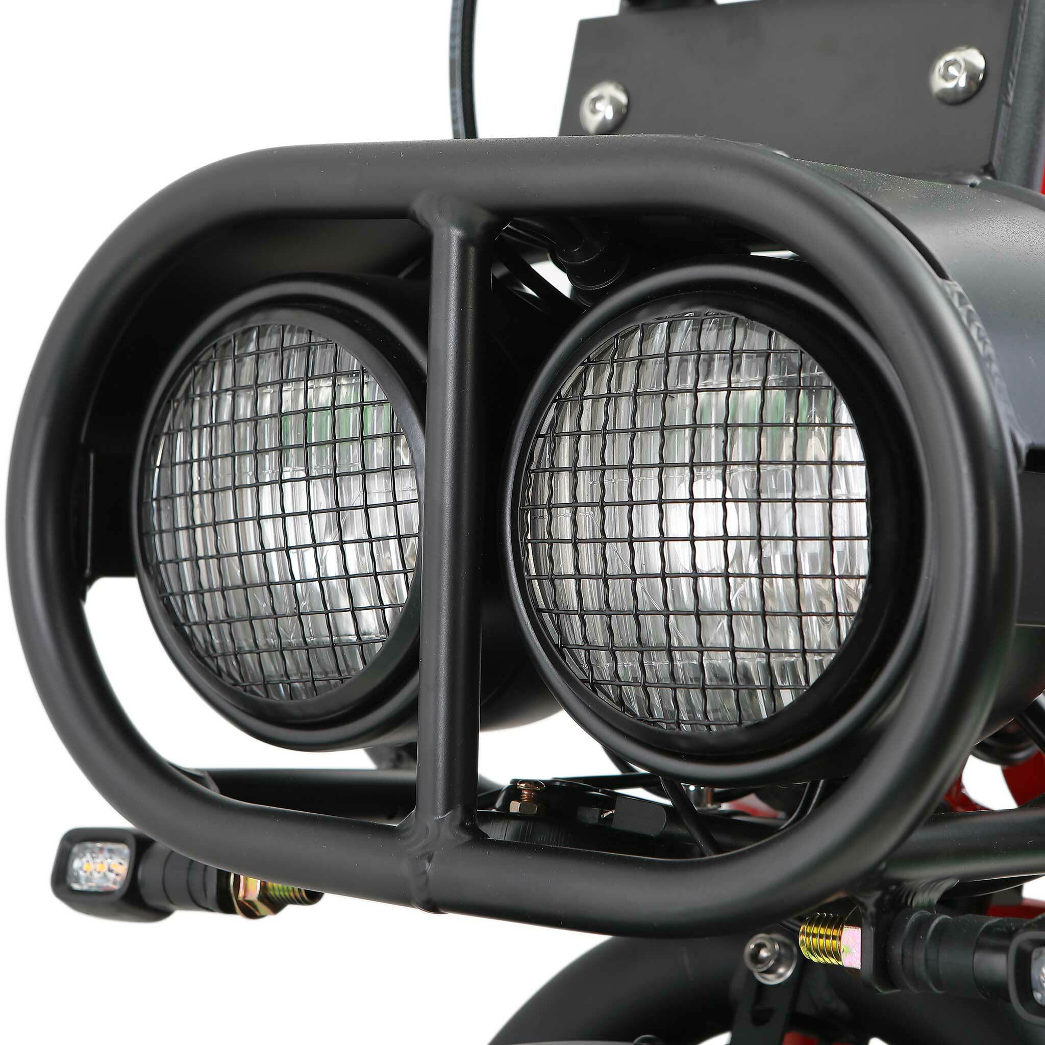 Pharmics Electro – Swoop Electric Moped Turbo 2000W, Black, 48V Lithium Battery, 45 km/h, Off-Road Ready