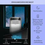 Pharmics Electro – Klarstein Portable 4-in-1 Air Conditioner, 9000 BTU, Cooling, Dehumidifier, Fan & Night Mode for Home & Office