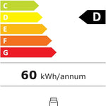 Pharmics Electro – Klarstein Mini Fridge with Glass Door, 80L Beverage Cooler, Adjustable Shelves, Quiet Compact Indoor/Outdoor Refrigerator