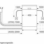 Pharmics Electro – Siemens SR65YX08ME iQ500 Fully Integrated Dishwasher, 45 cm, Cutlery Drawer, Zeolith Drying, Ultra-Quiet, AquaStop, Auto Door Open, varioSpeed, Interior Lighting