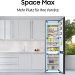 Pharmics Electro – Samsung Fridge-Freezer Combo RL38C600CSA/EG, 390L Total, 114L Freezer, 203 cm, AI Energy Mode, Stainless Steel Finish