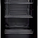 Pharmics Electro °CUBES 90L Beverage Refrigerator with Glass Door, Compact Drinks Fridge with 4 Adjustable Shelves, Black