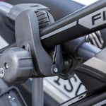 harmics Electro Fischer ProlineEvo 2 Hitch Bike Carrier for 2 Bikes, 60kg Capacity, E-Bike Compatible, Pre-Assembled, Lockable, Foldable