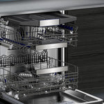 Pharmics Electro – Siemens SN63EX06VE iQ300 Smart Dishwasher, Fully Integrated, 60 cm, Cutlery Drawer, Extra Quiet, varioSpeed, autoDoor, RackMatic, infoLight, intensiveZone