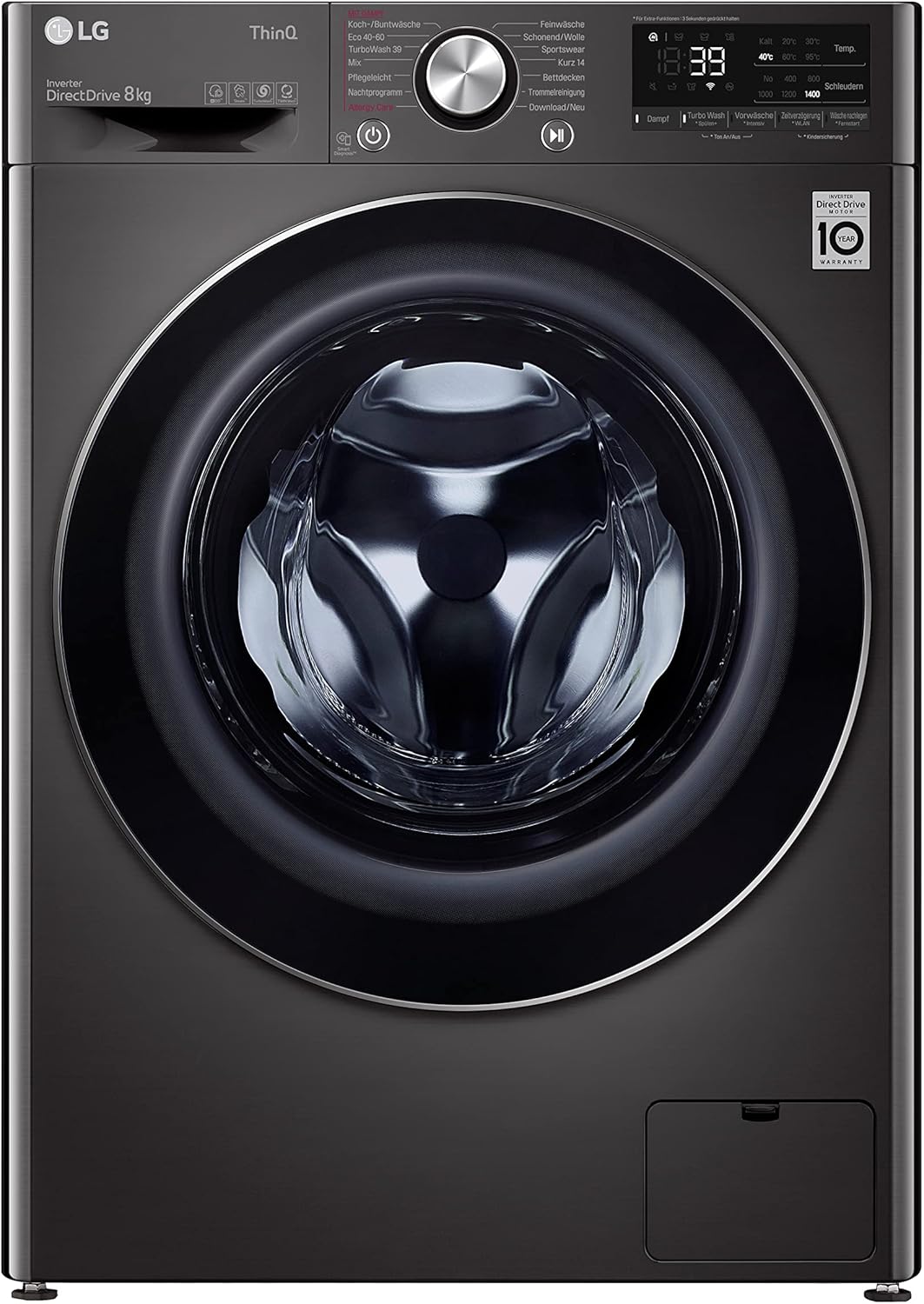 LG F4WV7080 Front Load Washer 8 kg 1400 RPM – Pharmics Electro