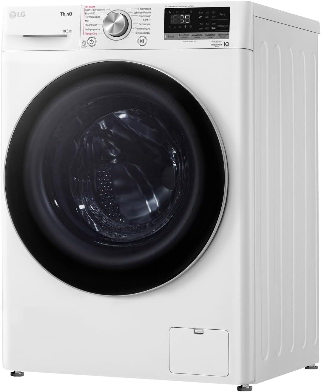 LG F4WV7080 Front Load Washer 8 kg 1400 RPM – Pharmics Electro