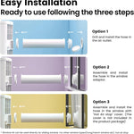 Pharmics Electro – Comfee Portable Air Conditioner MPPH-09CRN7, 9000 BTU / 2.6 kW, 3-in-1 Cooling, Dehumidifier & Fan, Up to 950 sq ft, with Exhaust Hose