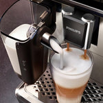 Pharmics Electro – Philips Series 5400 Fully Automatic Coffee Machine with LatteGo, 12 Coffee Specialties, Intuitive Display, 4 User Profiles, Chrome (EP5447/90)