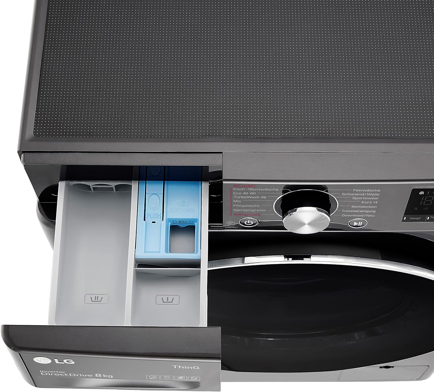 LG F4WV7080 Front Load Washer 8 kg 1400 RPM – Pharmics Electro