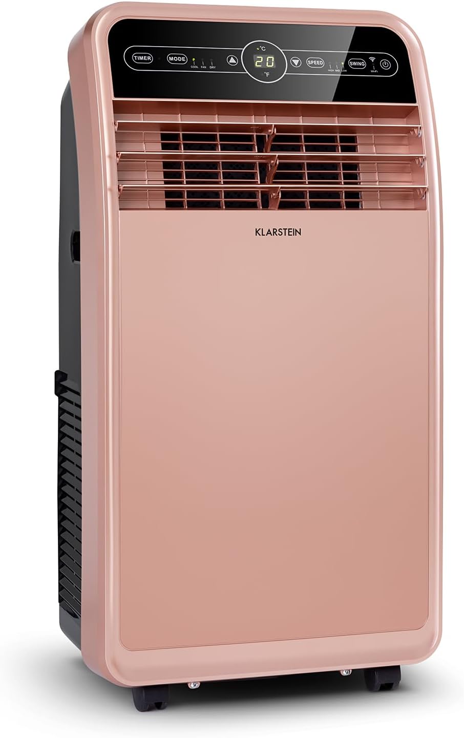 Pharmics Electro – Klarstein Portable 4-in-1 Air Conditioner, 9000 BTU, Cooling, Dehumidifier, Fan & Night Mode for Home & Office