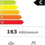 Pharmics Electro – Samsung Refrigerator Freezer RL38C600CSA/EG, 390L Total, 114L Freezer, AI Energy Mode, Stainless Steel, 203 cm