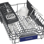 Pharmics Electro – Siemens SR65YX08ME iQ500 Fully Integrated Dishwasher, 45 cm, Cutlery Drawer, Zeolith Drying, Ultra-Quiet, AquaStop, Auto Door Open, varioSpeed, Interior Lighting