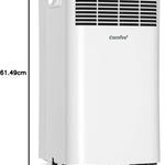 Pharmics Electro – Comfee Portable Air Conditioner MPPH-09CRN7, 9000 BTU / 2.6 kW, 3-in-1 Cooling, Dehumidifier & Fan, Up to 950 sq ft, with Exhaust Hose