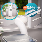 Pharmics Electro – Monzana MZKA2000 Mobile Klimaanlage 3-in-1 mit Abluftschlauch, 7000 BTU, 24h Timer & Fernbedienung