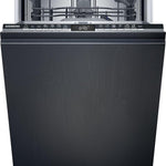 Pharmics Electro – Siemens SR65YX08ME iQ500 Fully Integrated Dishwasher, 45 cm, Cutlery Drawer, Zeolith Drying, Ultra-Quiet, AquaStop, Auto Door Open, varioSpeed, Interior Lighting