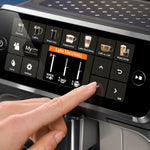 Pharmics Electro – Philips Series 5400 Fully Automatic Coffee Machine with LatteGo, 12 Coffee Specialties, Intuitive Display, 4 User Profiles, Chrome (EP5447/90)