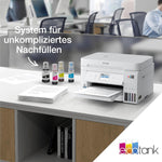 Pharmics Electro – Epson EcoTank ET-4800 A4 Multifunction Wi-Fi Ink Tank Printer, Includes Up to 3 Years of Ink