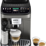 Pharmics Electro De'Longhi Magnifica Evo ECAM 292.81.B Coffee Machine with LatteCrema System, 7 Selection Buttons, Dual-Cup Function, Black