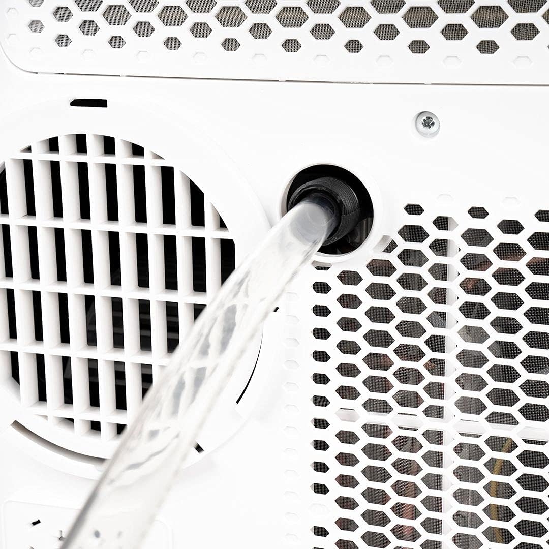 Pharmics Electro – Comfee Portable Air Conditioner MPPH-09CRN7, 9000 BTU / 2.6 kW, 3-in-1 Cooling, Dehumidifier & Fan, Up to 950 sq ft, with Exhaust Hose