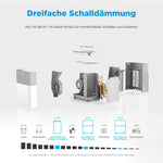 Pharmics Electro – Midea PortaSplit Mobile Air Conditioner & Heat Pump, 12,000 BTU / 3.5 kW, Cooling A++ / Heating A+, 4-in-1 AC for Rooms up to 42 m² / 105 m³, Ultra-Quiet 39 dB(A)