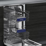 Pharmics Electro – Siemens SR65YX08ME iQ500 Fully Integrated Dishwasher, 45 cm, Cutlery Drawer, Zeolith Drying, Ultra-Quiet, AquaStop, Auto Door Open, varioSpeed, Interior Lighting