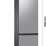 Pharmics Electro – Samsung Fridge-Freezer Combo RL38C600CSA/EG, 390L Total, 114L Freezer, 203 cm, AI Energy Mode, Stainless Steel Finish