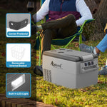 Pharmics Electro Alpicool CF55 55L Portable 12V Mini Fridge Freezer, -20°C to 20°C, for Car, Camping, Truck, Boat, AC/DC, with USB Port