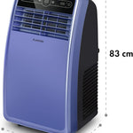 Pharmics Electro – Klarstein Portable 4-in-1 Air Conditioner, 9000 BTU, Cooling, Dehumidifier, Fan & Night Mode for Home & Office