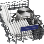 Pharmics Electro – Siemens SR65YX08ME iQ500 Fully Integrated Dishwasher, 45 cm, Cutlery Drawer, Zeolith Drying, Ultra-Quiet, AquaStop, Auto Door Open, varioSpeed, Interior Lighting