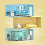 Pharmics Electro – Comfee Portable Air Conditioner MPPH-09CRN7, 9000 BTU / 2.6 kW, 3-in-1 Cooling, Dehumidifier & Fan, Up to 950 sq ft, with Exhaust Hose