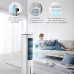 Pharmics Electro – Midea Air Cooler with Water Cooling, Portable AC, 5L Evaporative Fan, Humidifier & Ionizer, No Exhaust Hose, Remote Control, 355 m³/h, 55W, White