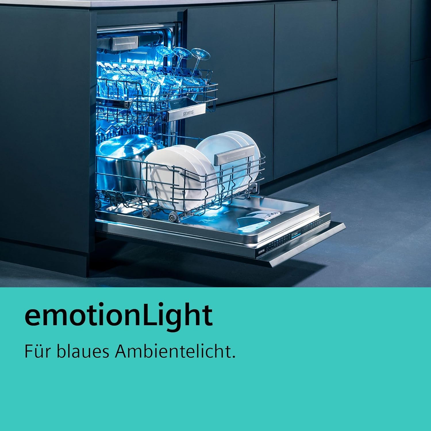 Pharmics Electro – Siemens SR65YX08ME iQ500 Fully Integrated Dishwasher, 45 cm, Cutlery Drawer, Zeolith Drying, Ultra-Quiet, AquaStop, Auto Door Open, varioSpeed, Interior Lighting