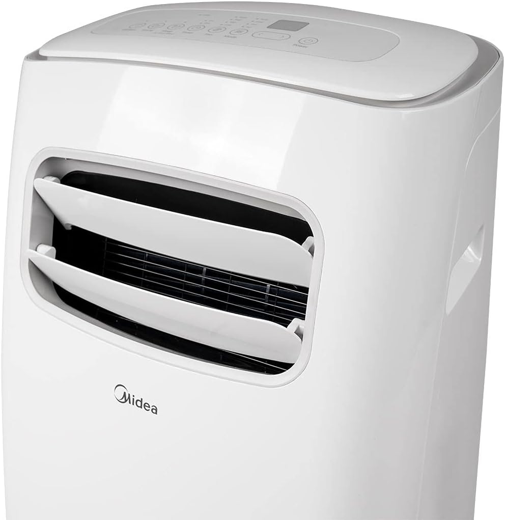 Pharmics Electro – Comfee Portable Air Conditioner MPPH-09CRN7, 9000 BTU / 2.6 kW, 3-in-1 Cooling, Dehumidifier & Fan, Up to 950 sq ft, with Exhaust Hose