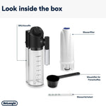 Pharmics Electro De'Longhi Magnifica Evo ECAM 292.81.B Coffee Machine with LatteCrema System, 7 Selection Buttons, Dual-Cup Function, Black