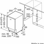 Pharmics Electro – Siemens SR65YX08ME iQ500 Fully Integrated Dishwasher, 45 cm, Cutlery Drawer, Zeolith Drying, Ultra-Quiet, AquaStop, Auto Door Open, varioSpeed, Interior Lighting