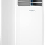 Pharmics Electro – Comfee Portable Air Conditioner MPPH-09CRN7, 9000 BTU / 2.6 kW, 3-in-1 Cooling, Dehumidifier & Fan, Up to 950 sq ft, with Exhaust Hose