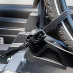 harmics Electro Fischer ProlineEvo 2 Hitch Bike Carrier for 2 Bikes, 60kg Capacity, E-Bike Compatible, Pre-Assembled, Lockable, Foldable