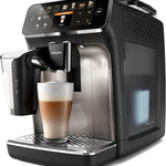 Pharmics Electro – Philips Series 5400 Fully Automatic Coffee Machine with LatteGo, 12 Coffee Specialties, Intuitive Display, 4 User Profiles, Chrome (EP5447/90)