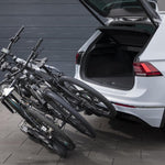 harmics Electro Fischer ProlineEvo 2 Hitch Bike Carrier for 2 Bikes, 60kg Capacity, E-Bike Compatible, Pre-Assembled, Lockable, Foldable