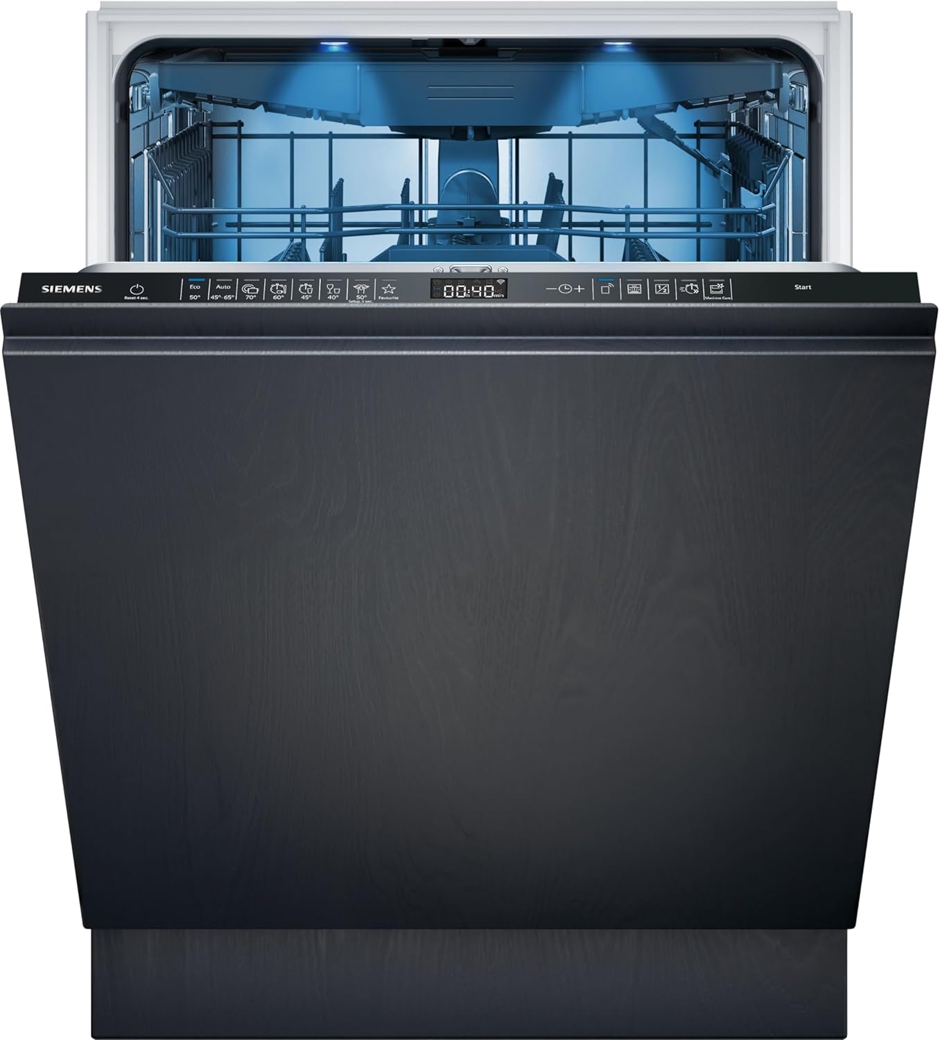 Pharmics Electro – Siemens SN63EX06VE iQ300 Smart Dishwasher, Fully Integrated, 60 cm, Cutlery Drawer, Extra Quiet, varioSpeed, autoDoor, RackMatic, infoLight, intensiveZone