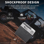 Pharmics Electro Alpicool CF55 55L Portable 12V Mini Fridge Freezer, -20°C to 20°C, for Car, Camping, Truck, Boat, AC/DC, with USB Port