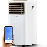 Pharmics Electro – Comfee Portable Air Conditioner MPPH-09CRN7, 9000 BTU / 2.6 kW, 3-in-1 Cooling, Dehumidifier & Fan, Up to 950 sq ft, with Exhaust Hose