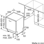 Pharmics Electro – Siemens SN63EX06VE iQ300 Smart Dishwasher, Fully Integrated, 60 cm, Cutlery Drawer, Extra Quiet, varioSpeed, autoDoor, RackMatic, infoLight, intensiveZone