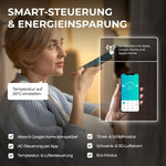 Pharmics Electro – Kältebringer Split Air Conditioner Quick Connect, 12,000 BTU (3.4 kW), Cooling & Heating, WiFi & App Control, Up to 91 m², Ultra-Quiet, 5m Copper Line, R32 Refrigerant, Wall Mount Included