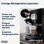 Pharmics Electro De'Longhi Magnifica Evo ECAM 292.81.B Coffee Machine with LatteCrema System, 7 Selection Buttons, Dual-Cup Function, Black